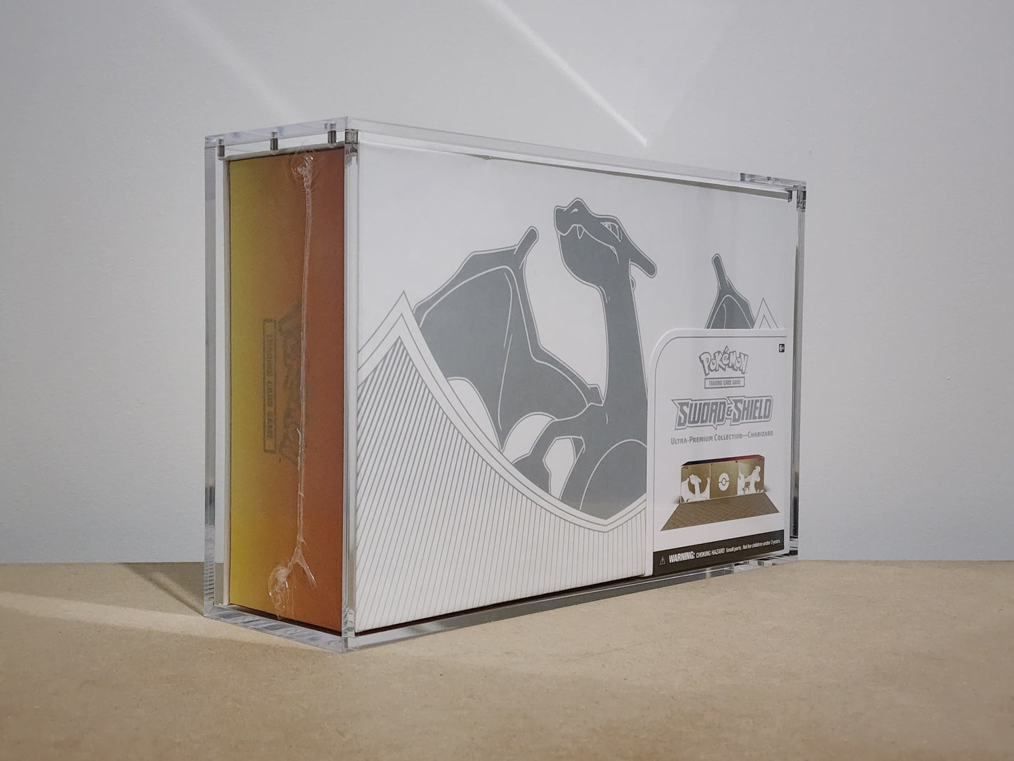 Pokemon Sword and Shield Charizard Ultra Premium Collection Acrylic Case (AC SWSH UPC)