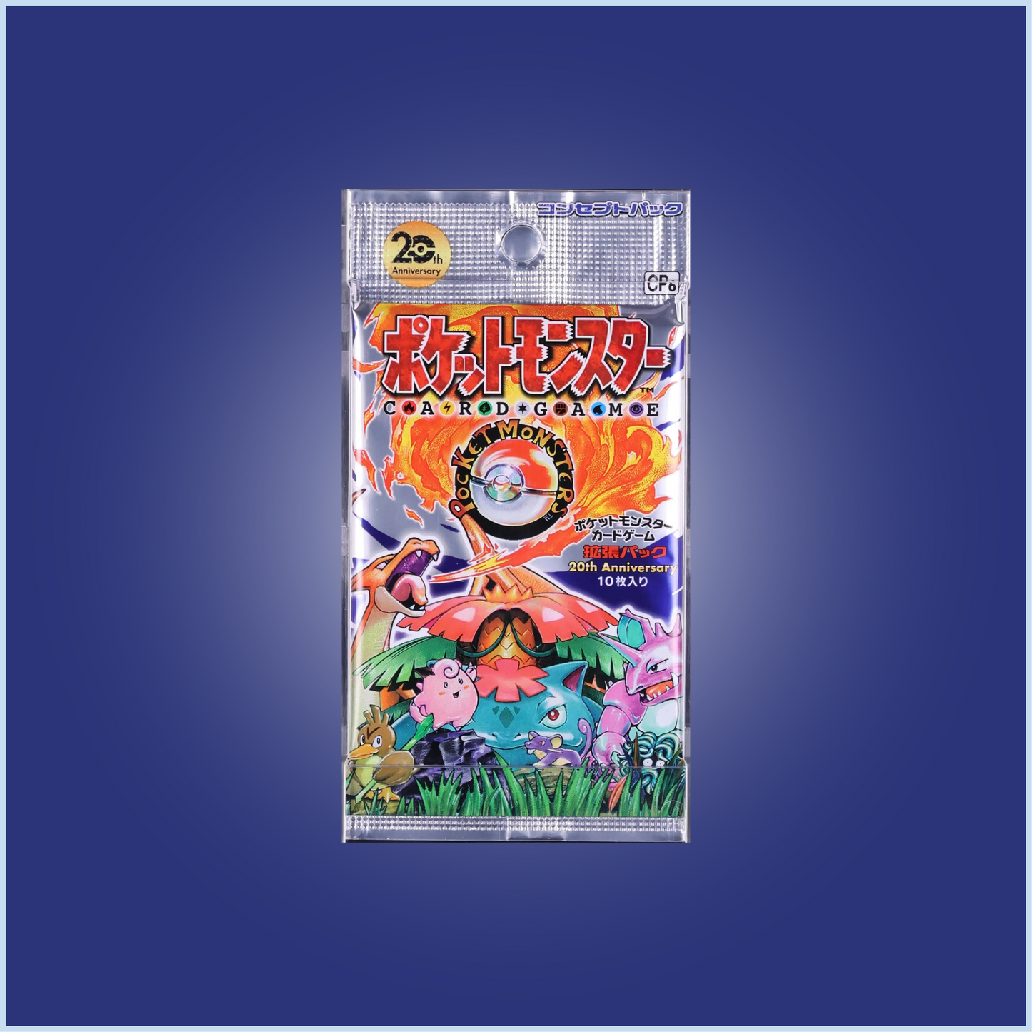 Pokemon Japanese Expansion Pack 20th Anniversary Booster Pack CP6 1st Edition