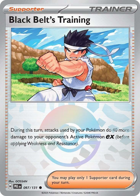 Black Belt's Training - 097/131 (Poke Ball Pattern)