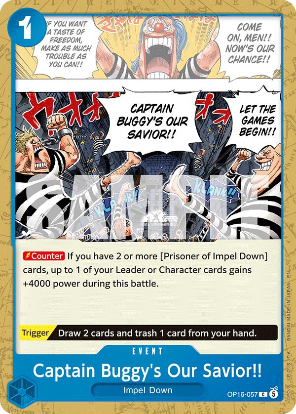 Captain Buggy's Our Savior!!