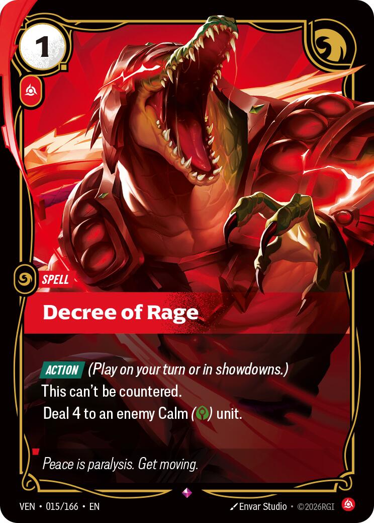 Decree of Rage