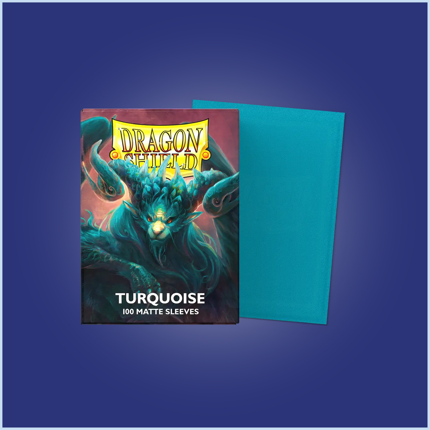 Dragon Shield: Sleeves – Matte – Turquoise