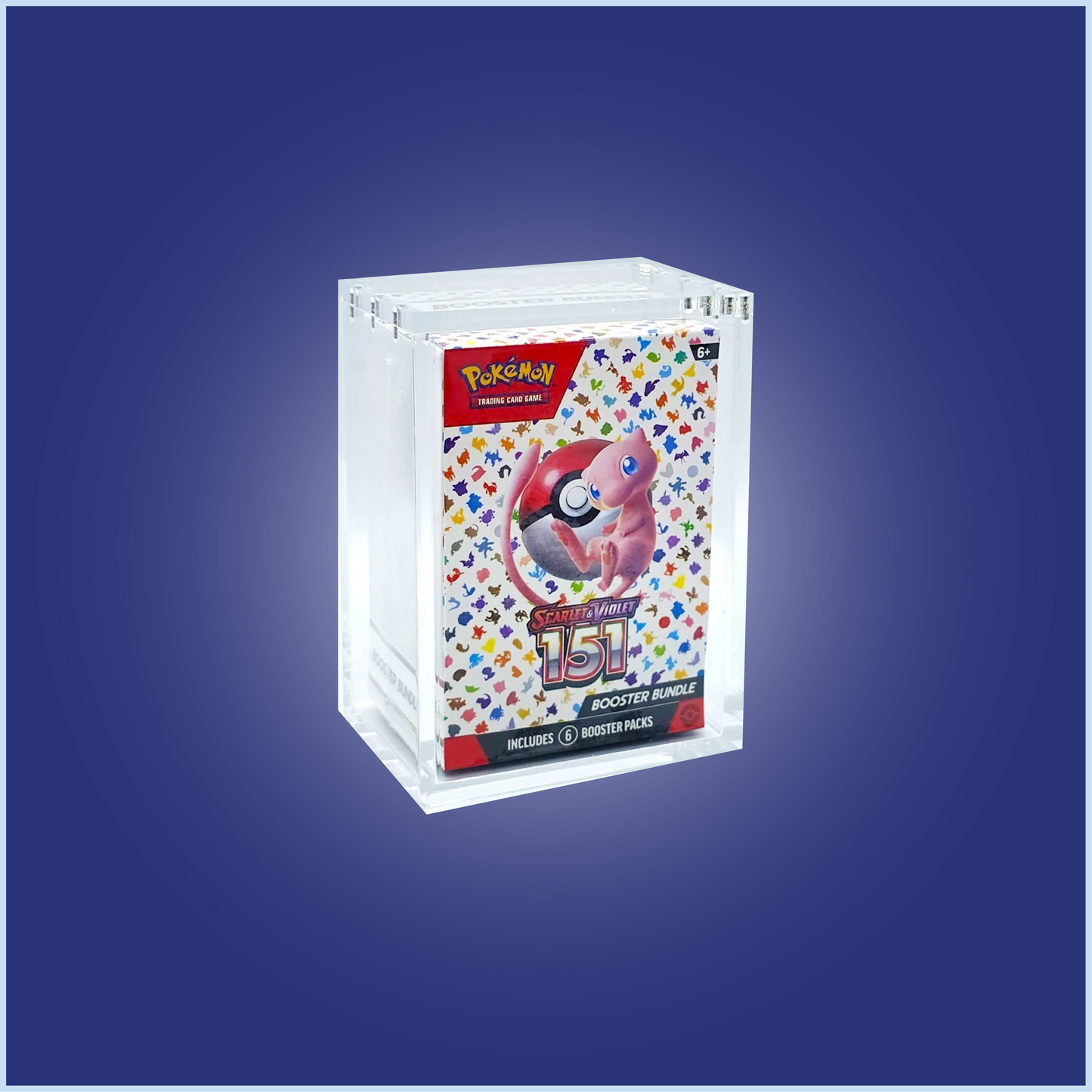 Pokemon Booster Box Magnetic Acrylic Case (AC PK Bundle)