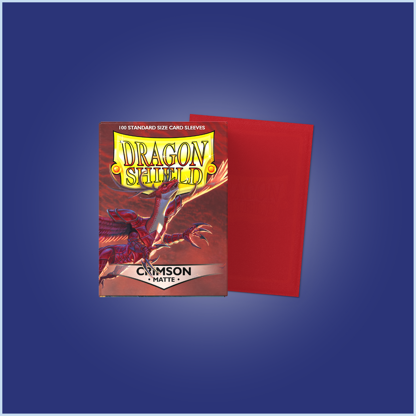 Dragon Shield: Sleeves – Matte – Crimson