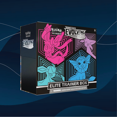Pokemon Sword and Shield Evolving Skies Elite Trainer Box