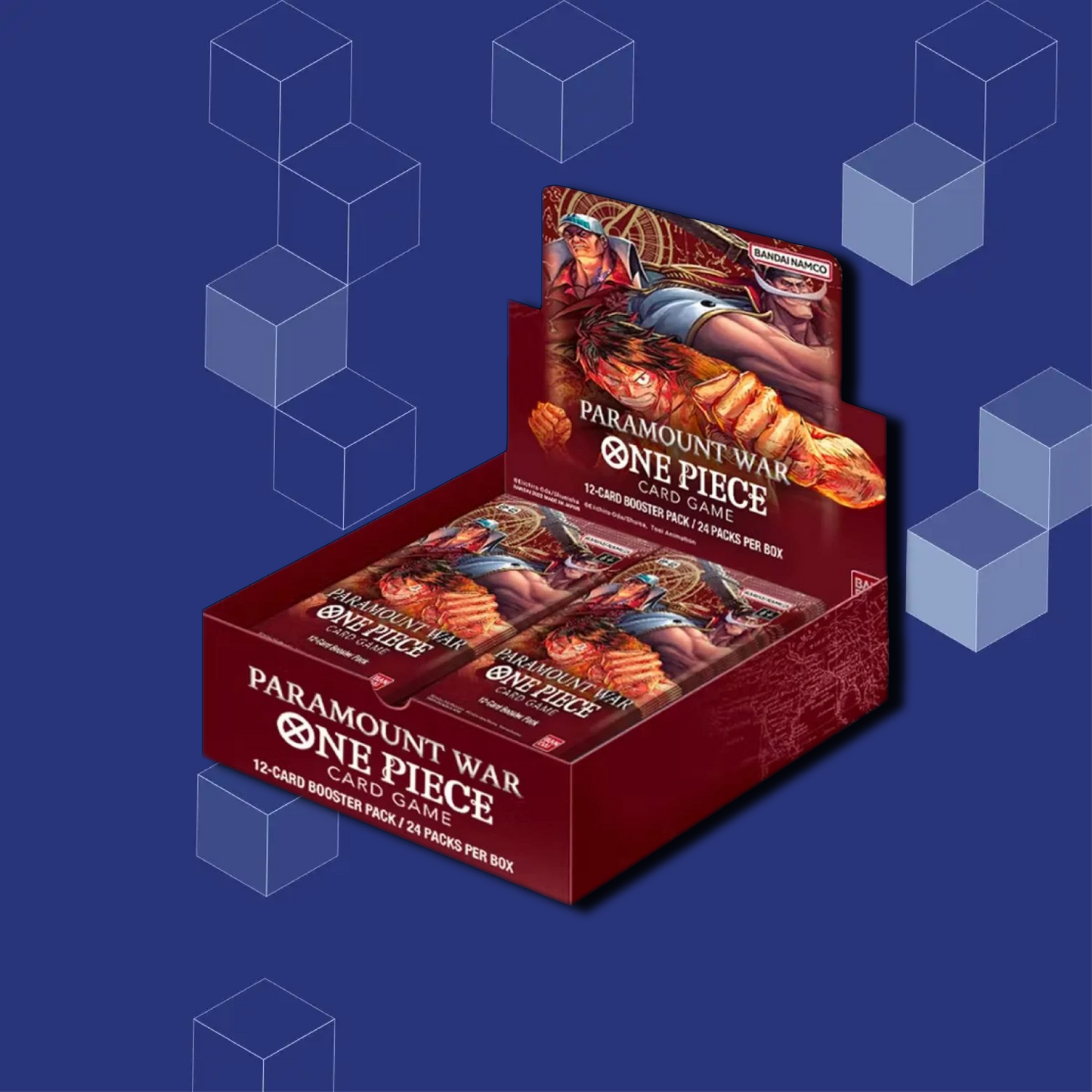 One Piece Card Game Paramount War OP-02 Booster Box