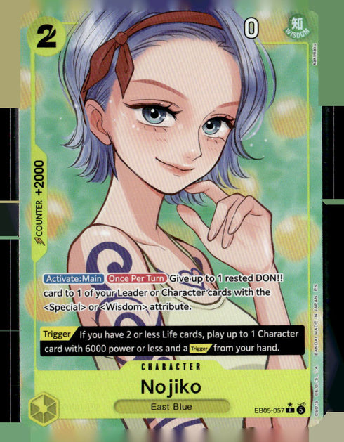 Nojiko (Alternate Art) | Near Mint / English / Foil