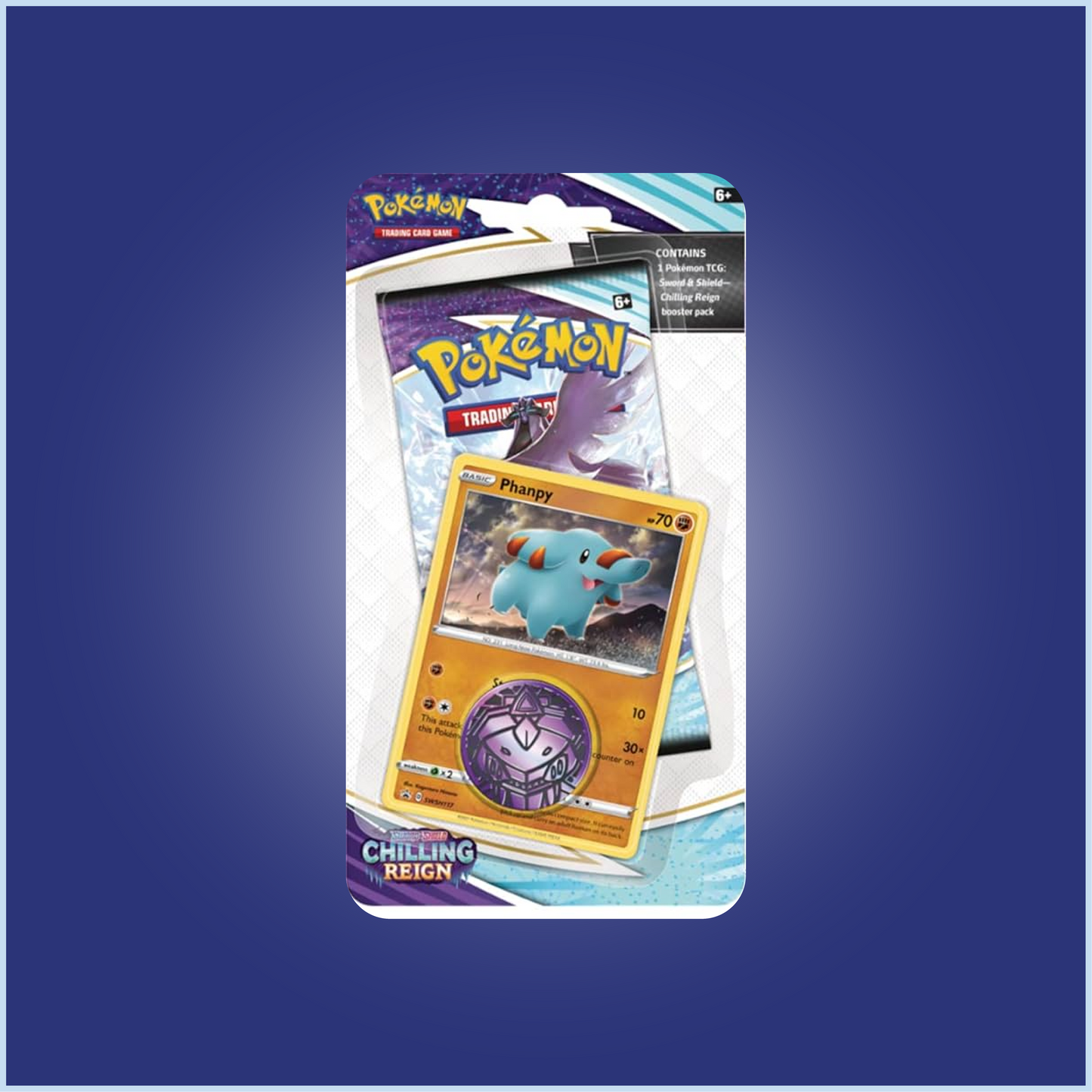 Pokemon Sword & Shield Chilling Reign Check lane Blister
