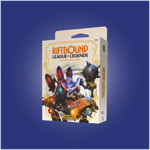 Riftbound: League of Legends TCG – Champion Deck Display – Spiritforged: Rumble