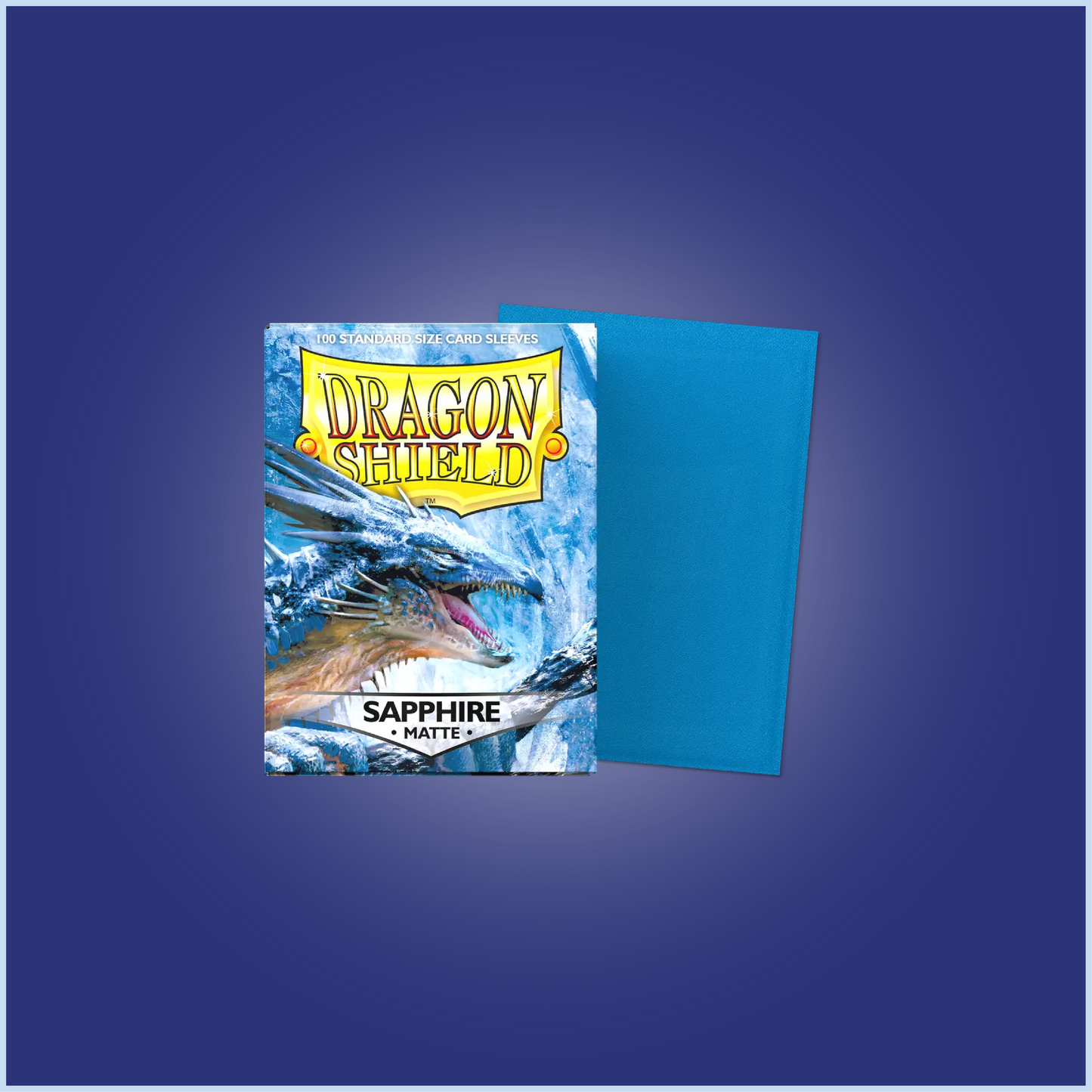 Dragon Shield: Sleeves – Matte – Sapphire