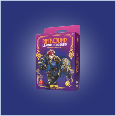 Riftbound: League of Legends TCG – Champion Deck Display – Unleashed: Vi