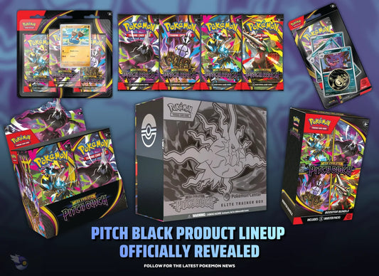 Mega Evolutions Pitch Black Set Reveal