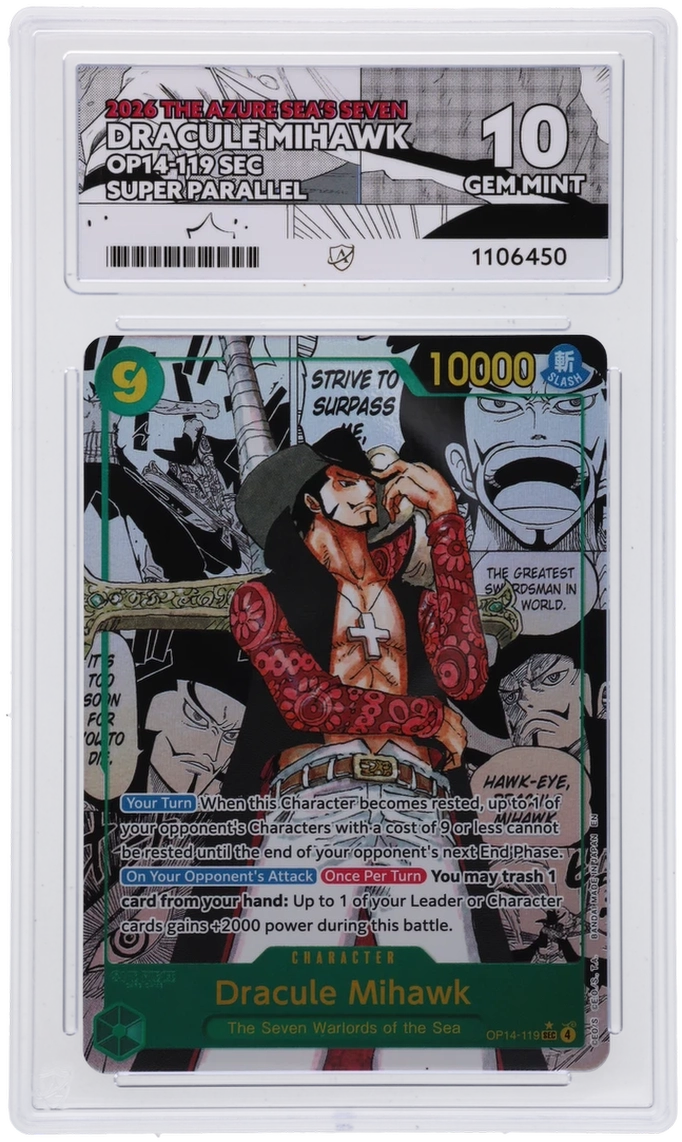 [ACE 10] THE AZURE SEA'S SEVEN MANGA DRACULE MIHAWK OP14-119 #1106450