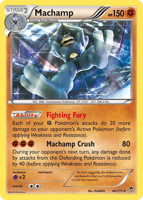 Machamp - 46/111 (XY Furious Fists)