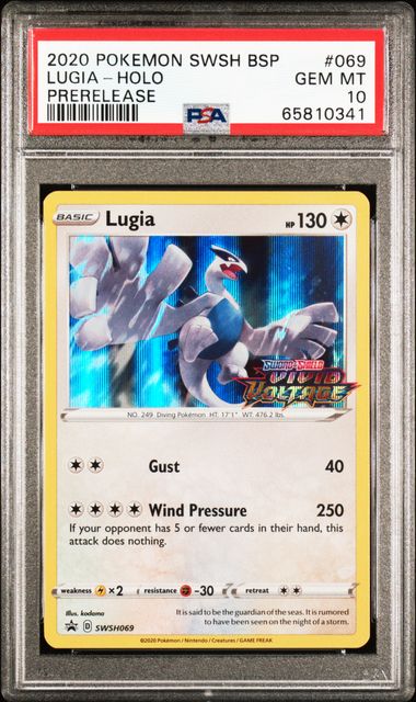 [PSA] BLACK STAR PROMO #069 LUGIA-HOLO PRERELEASE #65810341