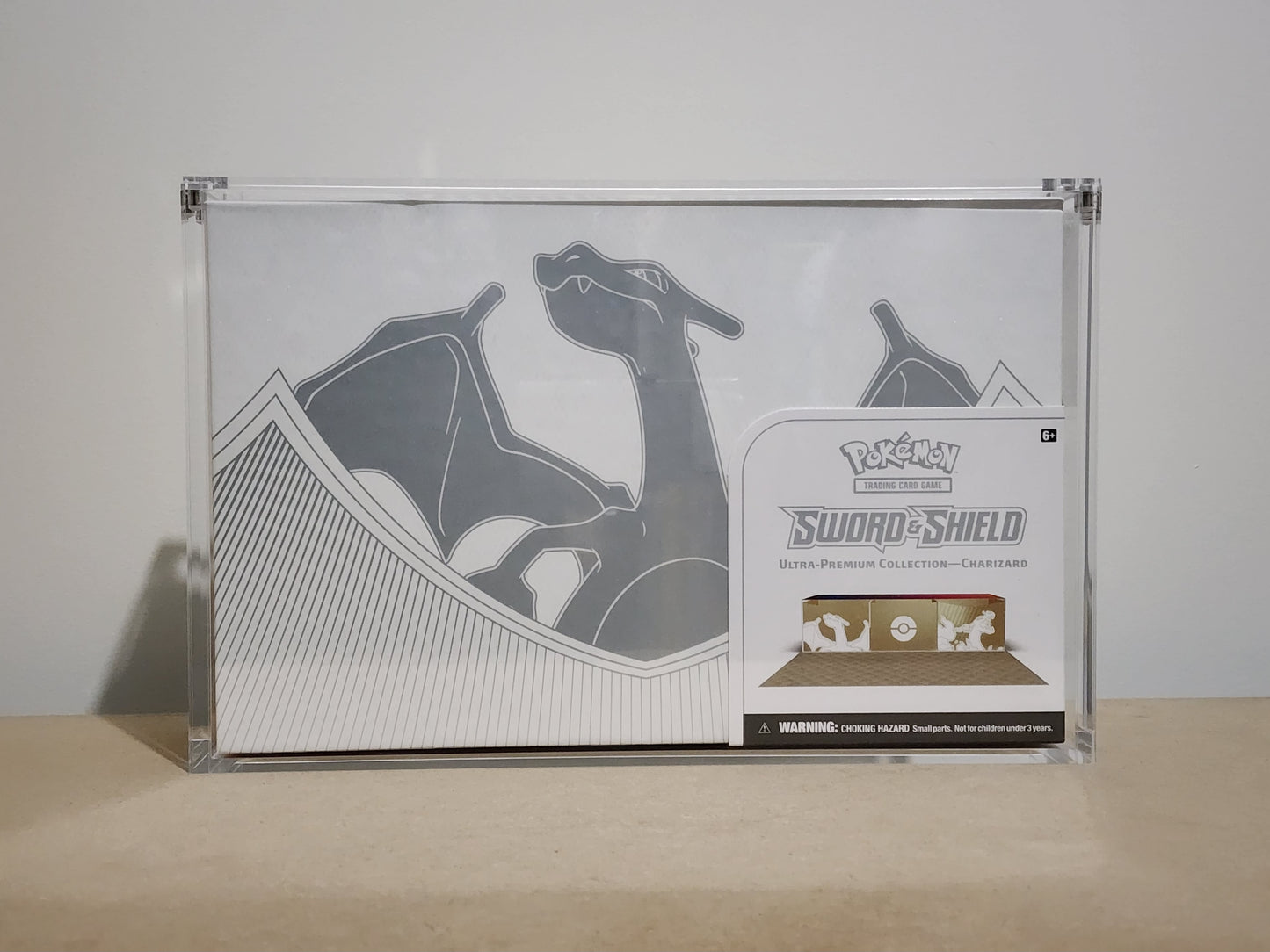 Pokemon Sword and Shield Charizard Ultra Premium Collection Acrylic Case (AC SWSH UPC)