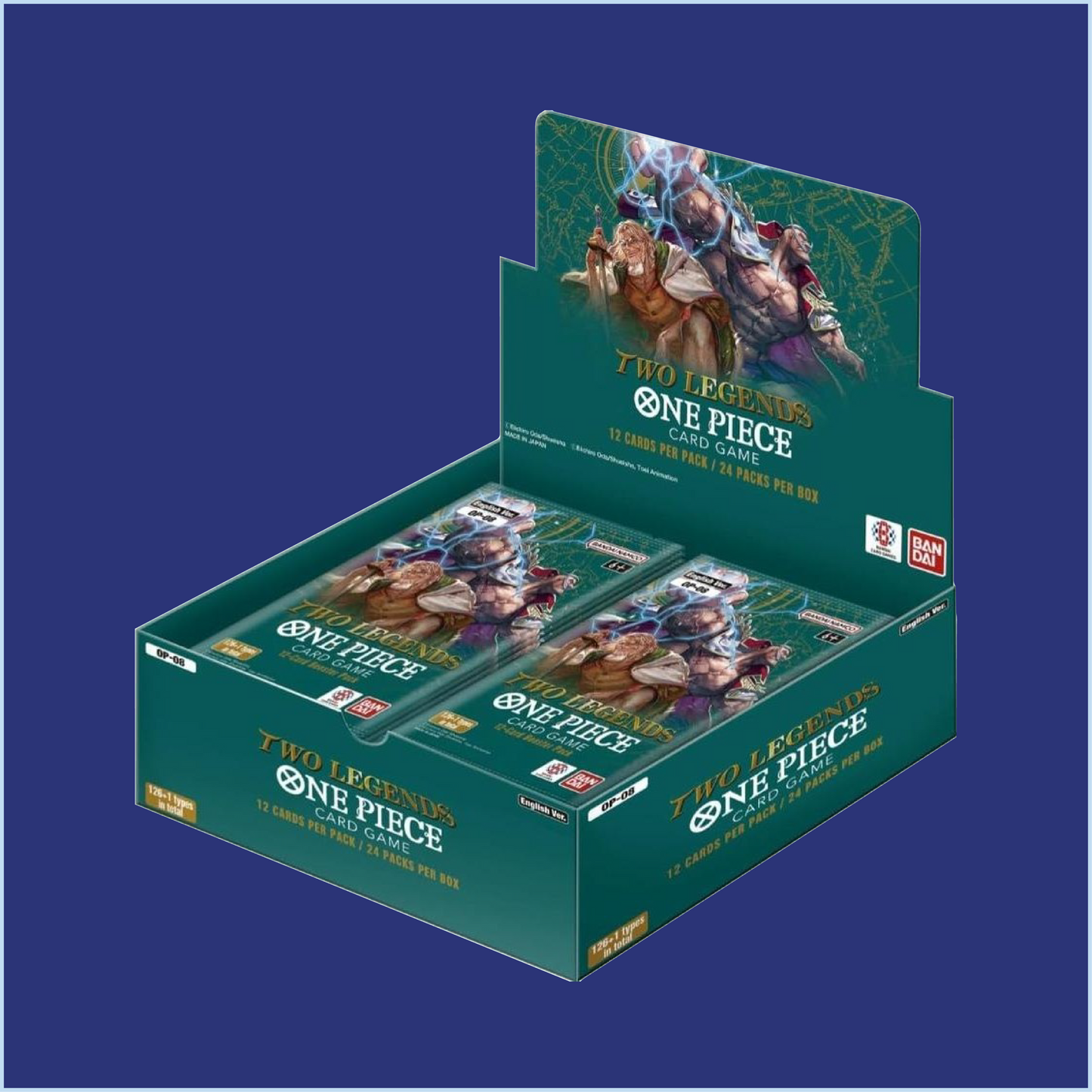 One Piece Card Game: Booster Box –  Two Legends OP-08