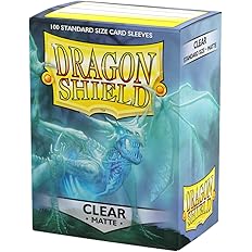 Dragon Shield: Sleeves – Matte – Clear