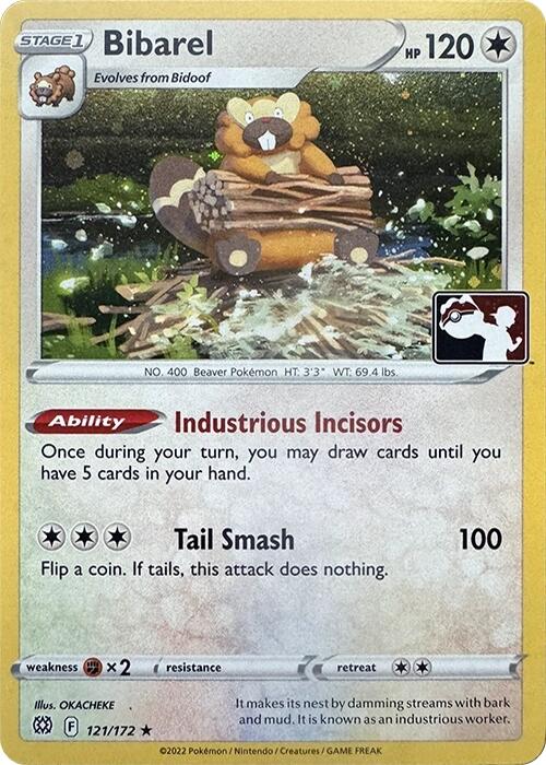 Bibarel - 121/172 (Cosmos Holo)