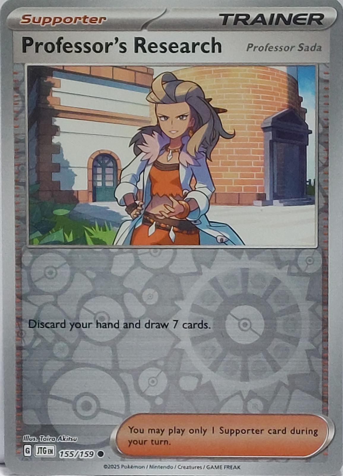 Professor's Research [Professor Sada]