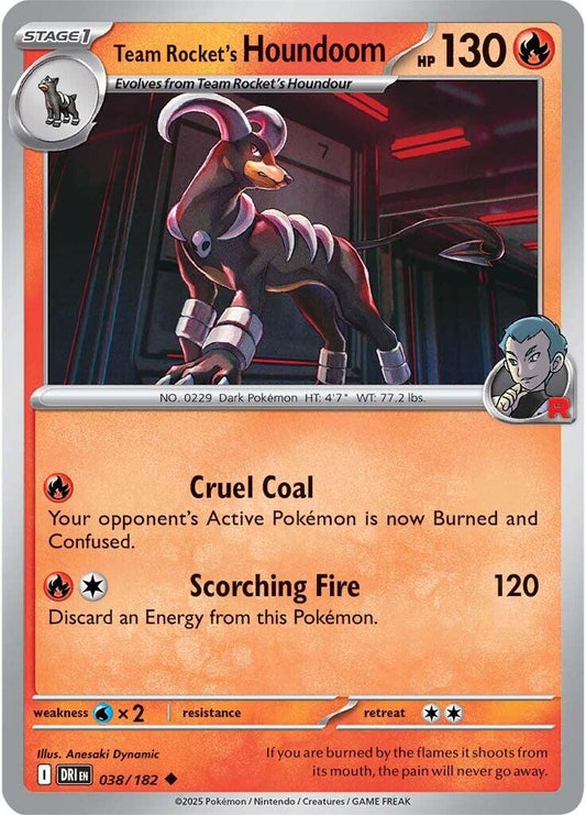 Team Rocket's Houndoom - 038/182