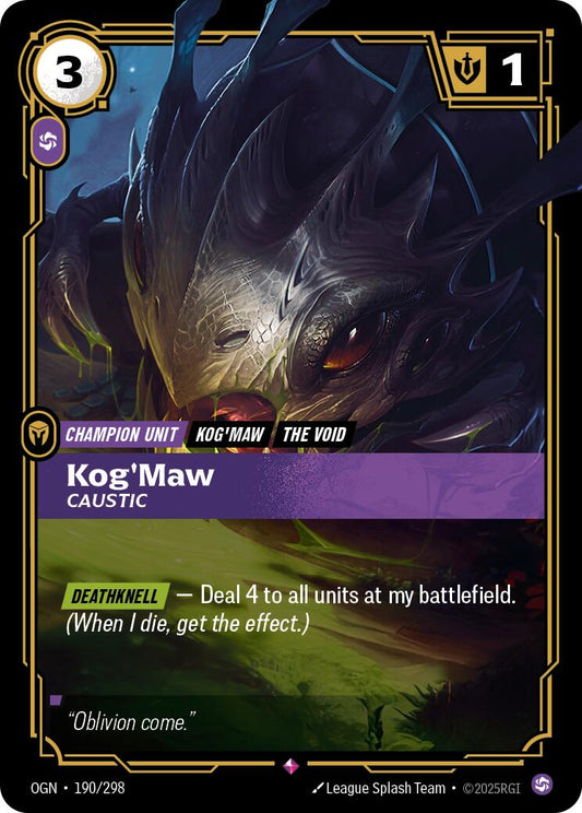 Kog'Maw - Caustic