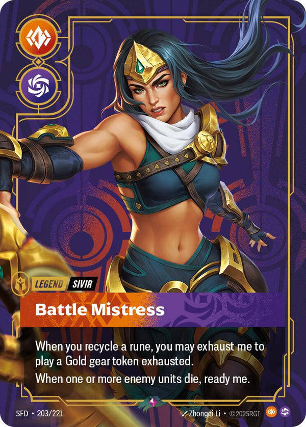 Sivir - Battle Mistress