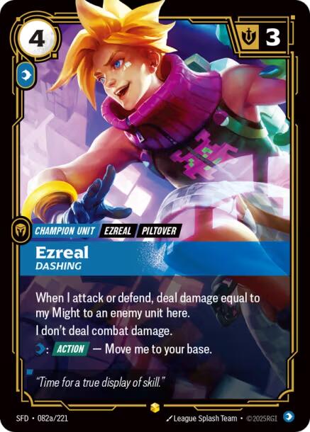 Ezreal - Dashing (Alternate Art)