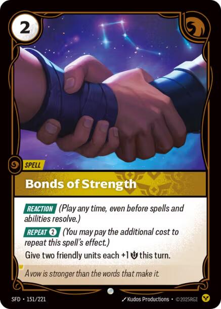 Bonds of Strength