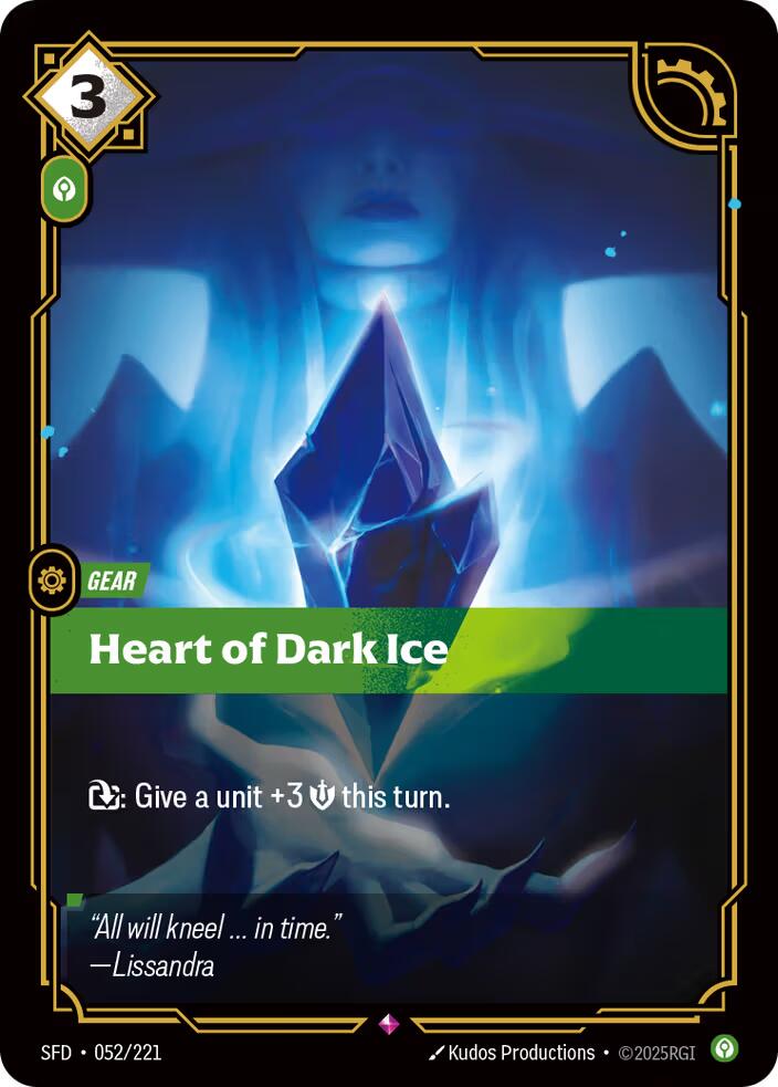 Heart of Dark Ice