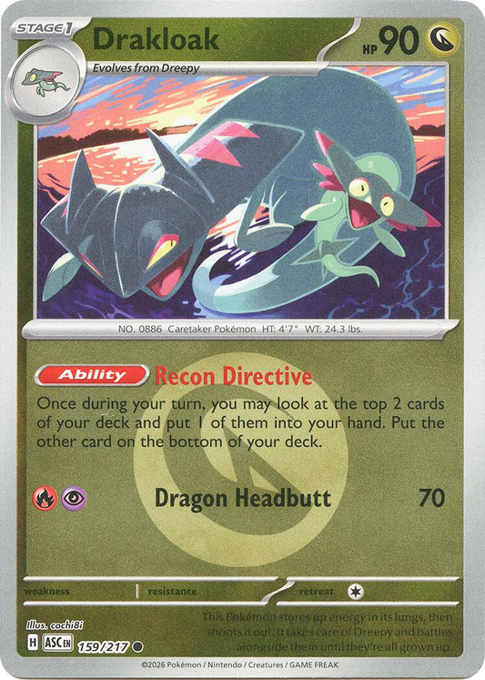 Drakloak - 159/217 (Energy Symbol Pattern)