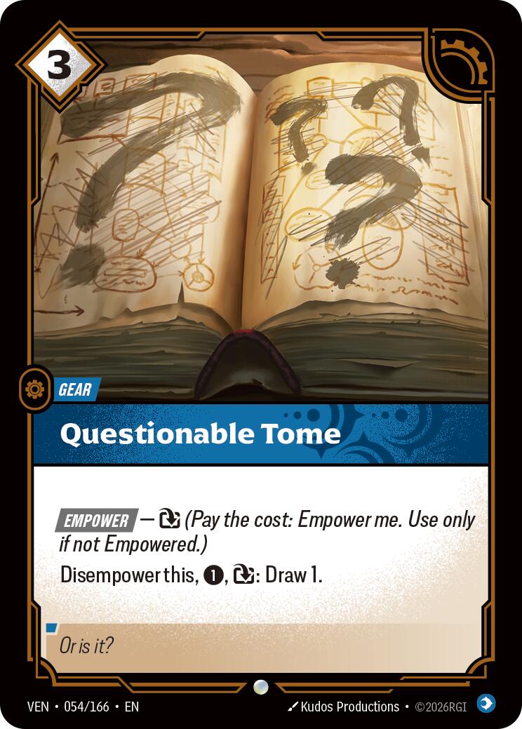 Questionable Tome