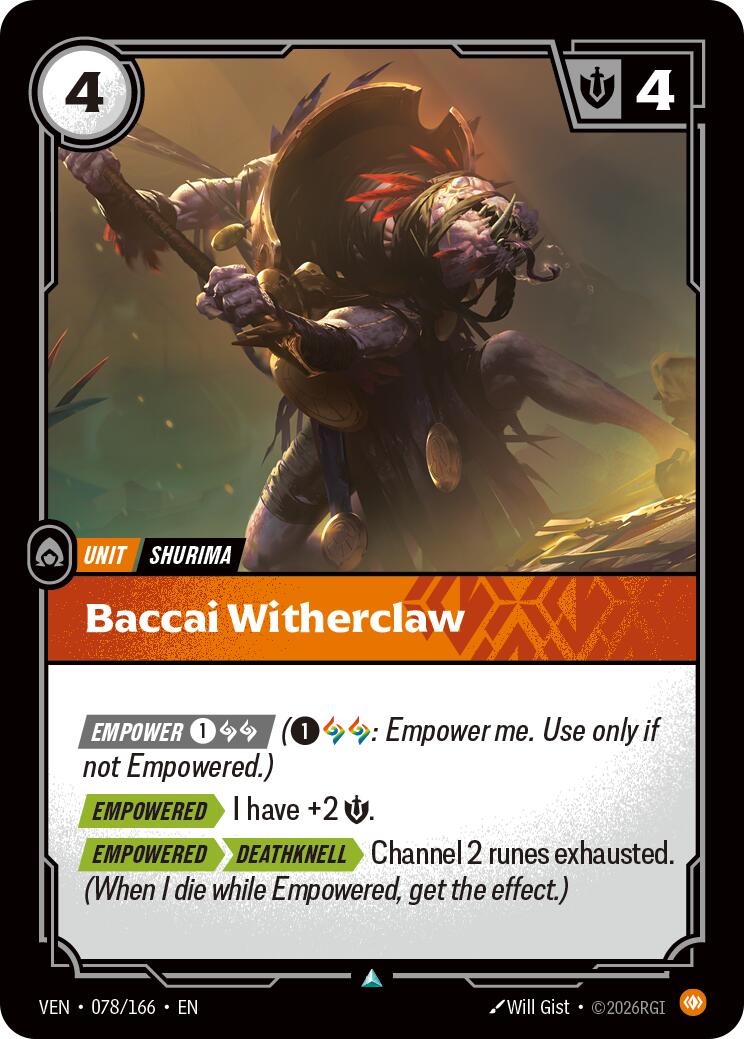 Baccai Witherclaw