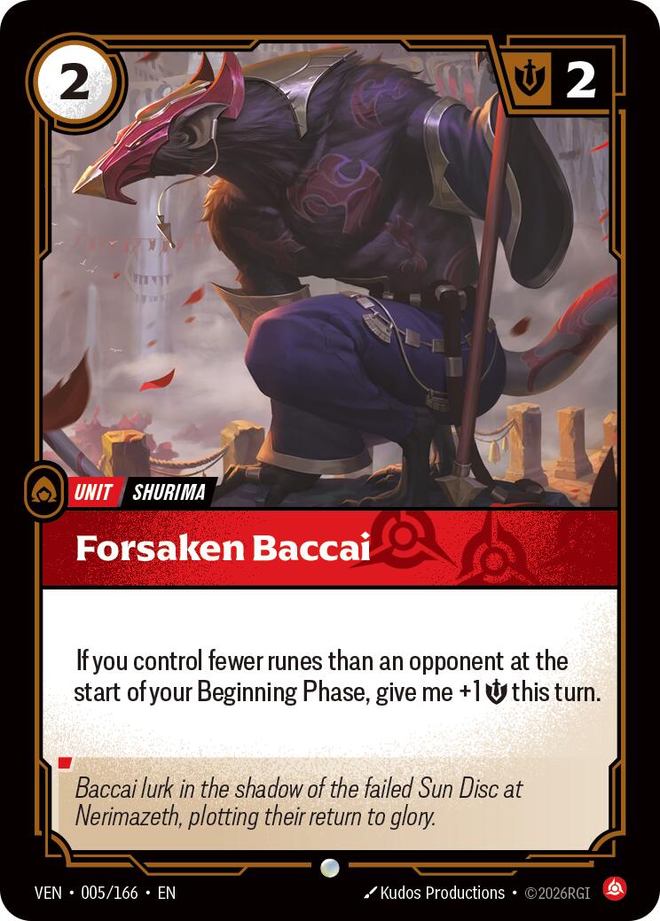 Forsaken Baccai