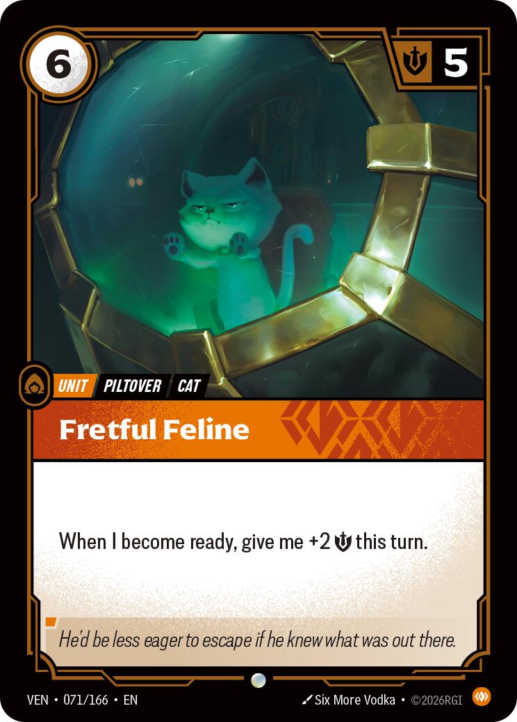 Fretful Feline