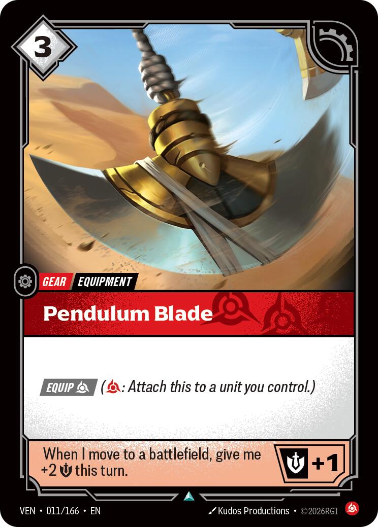 Pendulum Blade