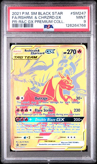 [PSA 9] #SM247 FA/RSHRM. & CHRZRD.GX PR-R&C GX PREMIUM COLL. #126264766