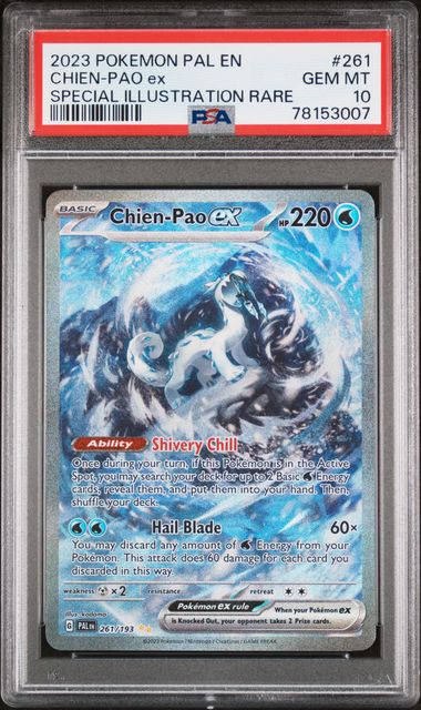 [PSA 10]  Paldea Evolve #261/193 CHIEN_PAO X78153007