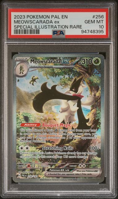 [PSA 10] Meowscarada EX (256/193) Paldea Evolved #94748395