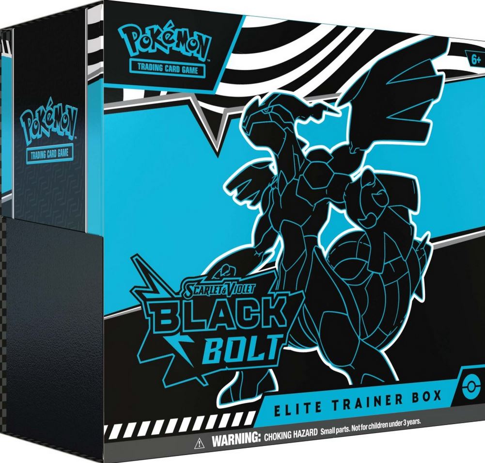 Pokémon TCG: Scarlet & Violet— Black Bolt Elite Trainer Box