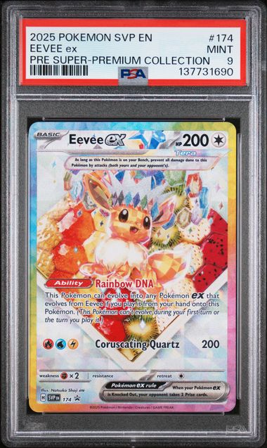 [PSA 9] #SVP 174 EEVEE ex PRE SUPER-PREMIUM COLLECTION #137731690