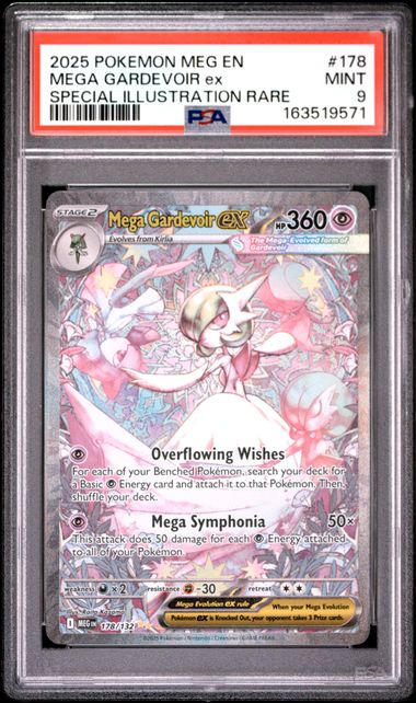 [PSA 9] #178/132 MEGA GARDEVOIR ex SIR #163519571
