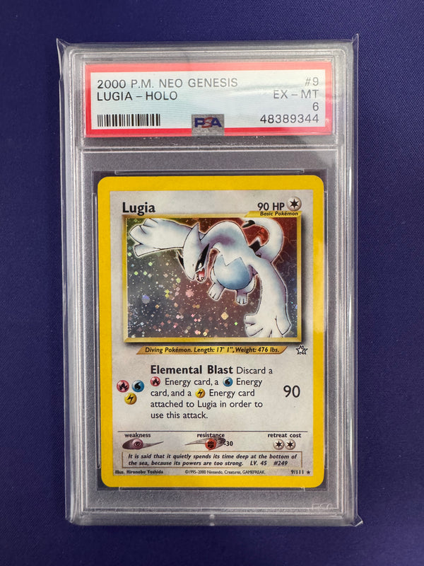 [PSA 6] 2000 POKEMON NEO GENESIS #9/11 LUIGA #48389344