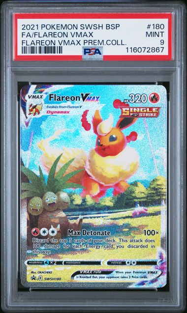 [PSA 9] PROMO #SWSH180 FA/FLAREON VMAX #116072867