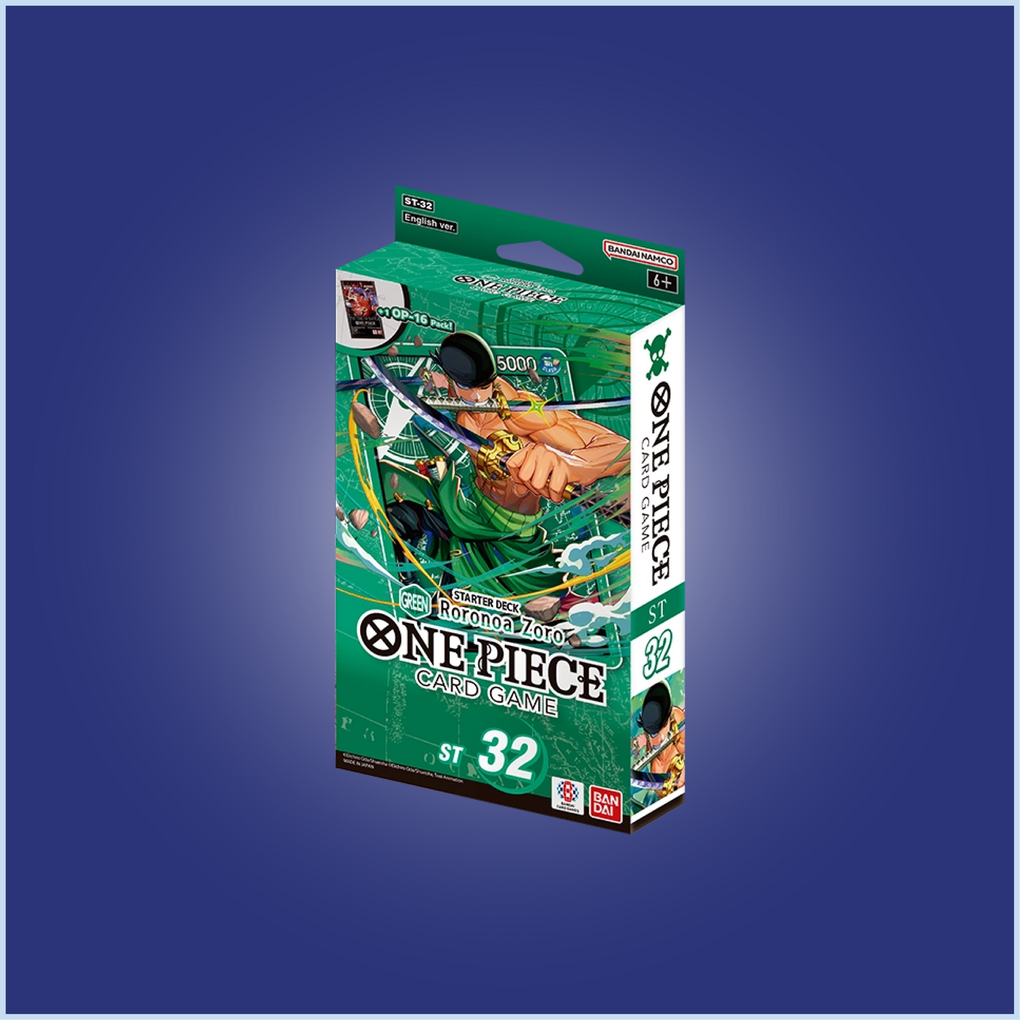 One Piece Card Game: Starter Deck Display Roronoa Zoro [ST-32]