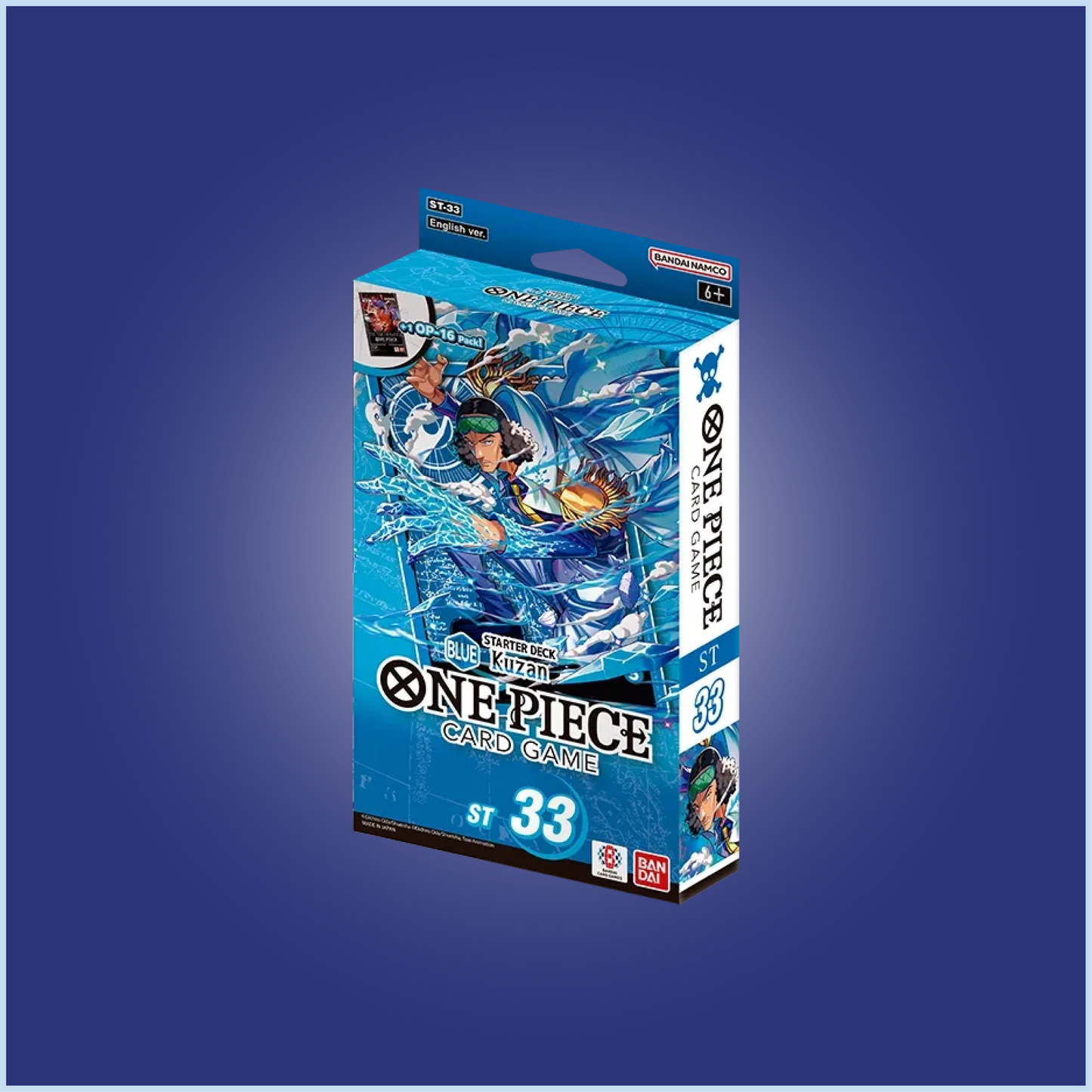 One Piece Card Game: Starter Deck Display Kuzan [ST-33]