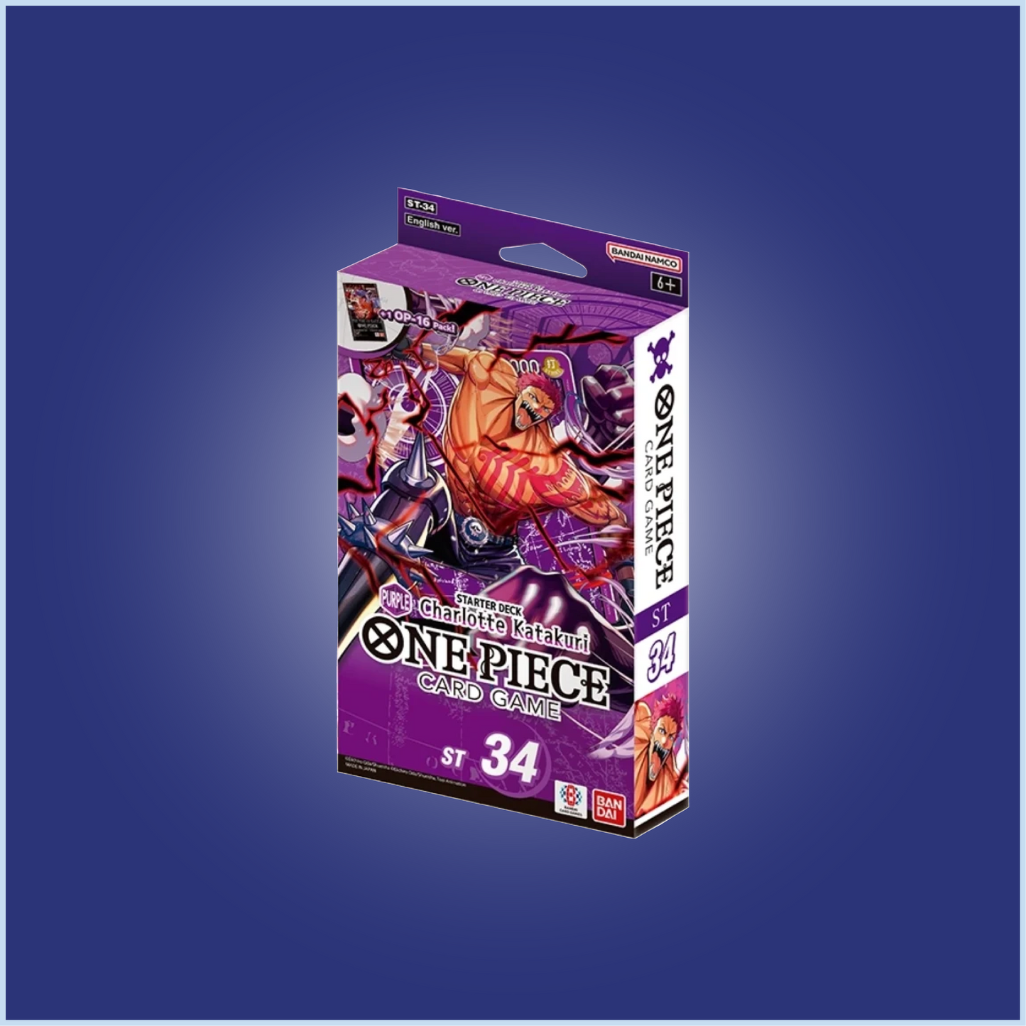 One Piece Card Game: Starter Deck Display Charlotte Kakakuri [ST-34]