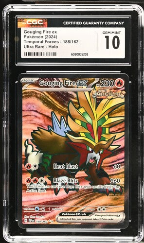[CGC 10] #188/162 GOUGING FIRE EX  #6080835203