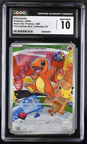 [CGC 10] MEP #038 CHARMANDER #6145216297