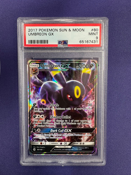[PSA 9] SUN & MOON #80/149 UMBREON GX #65167431